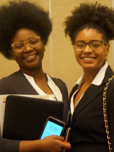 Two female CSLI students 