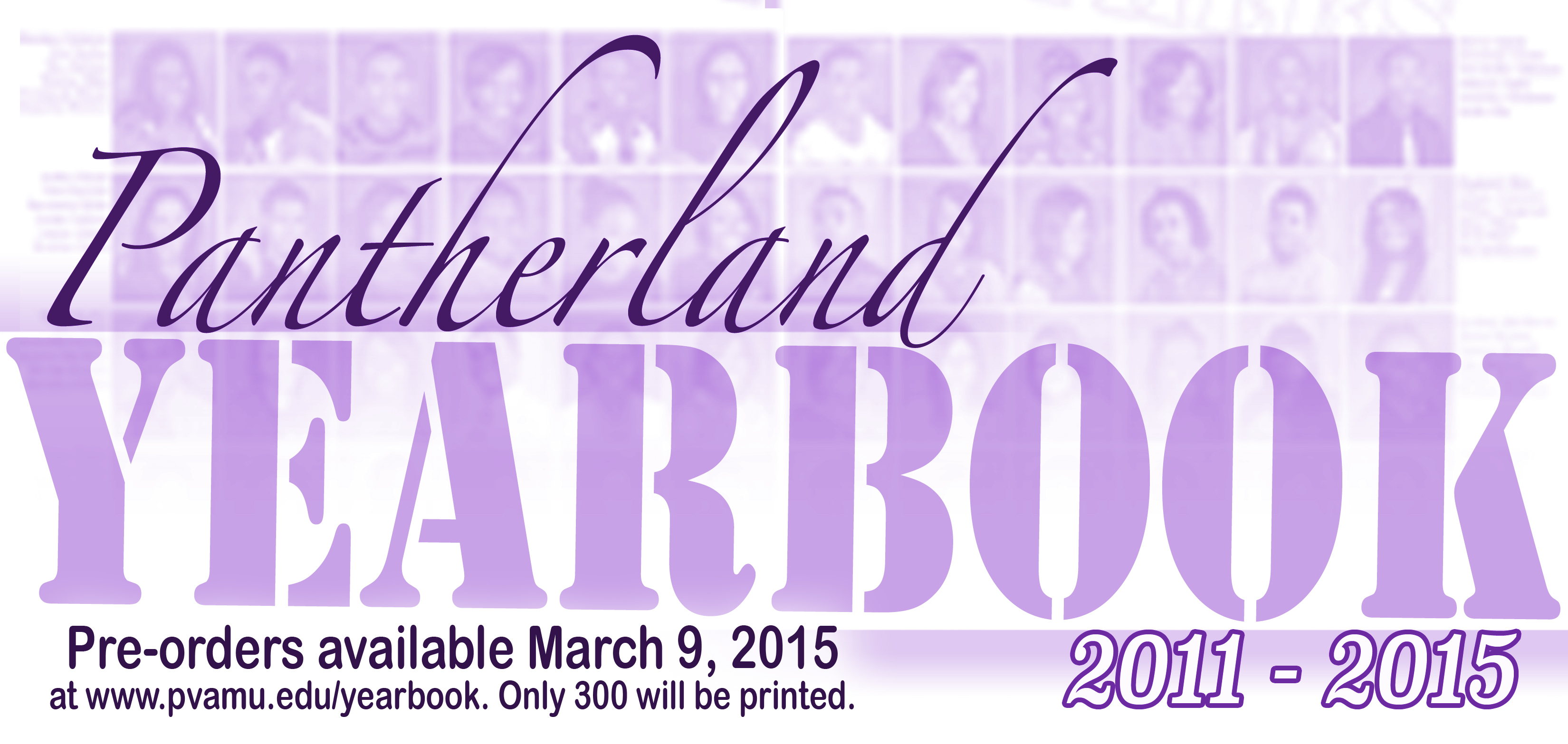 YearbookWeek2015 - 1876 Pantherland Yearbook 2011 - 2015 Pre-Order