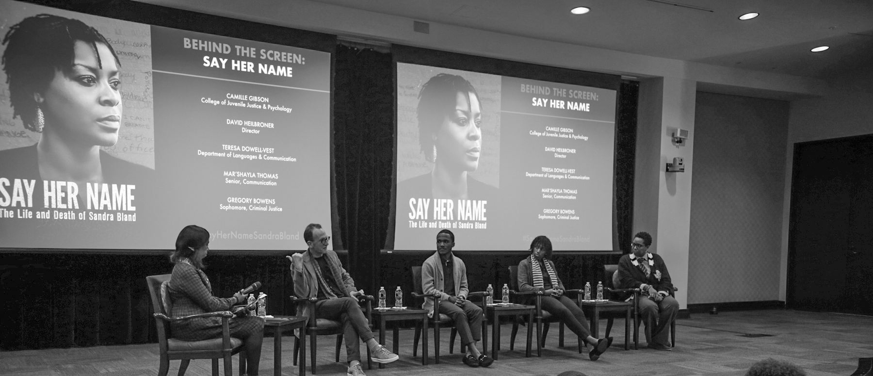 Say Her Name: The Life and Death of Sandra Bland - 2 Screens of Documentary Film with Director and Other Panelists