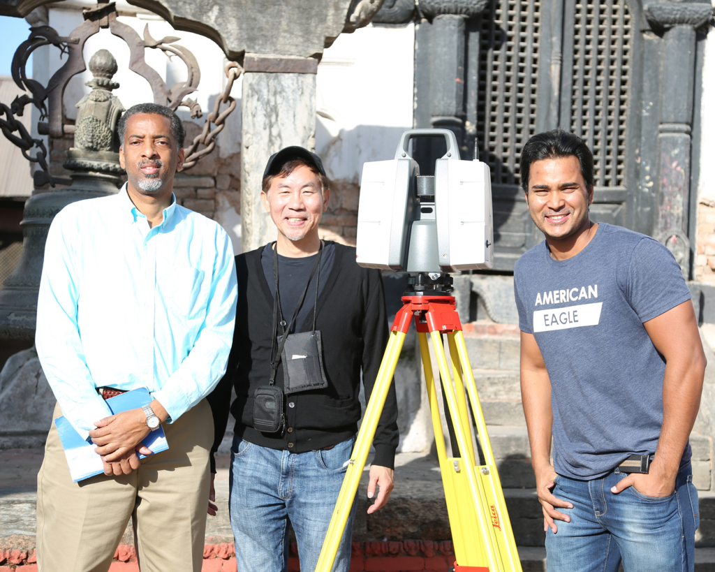 Professors William Batson, Stephen Song, Pankaj Chhetri 