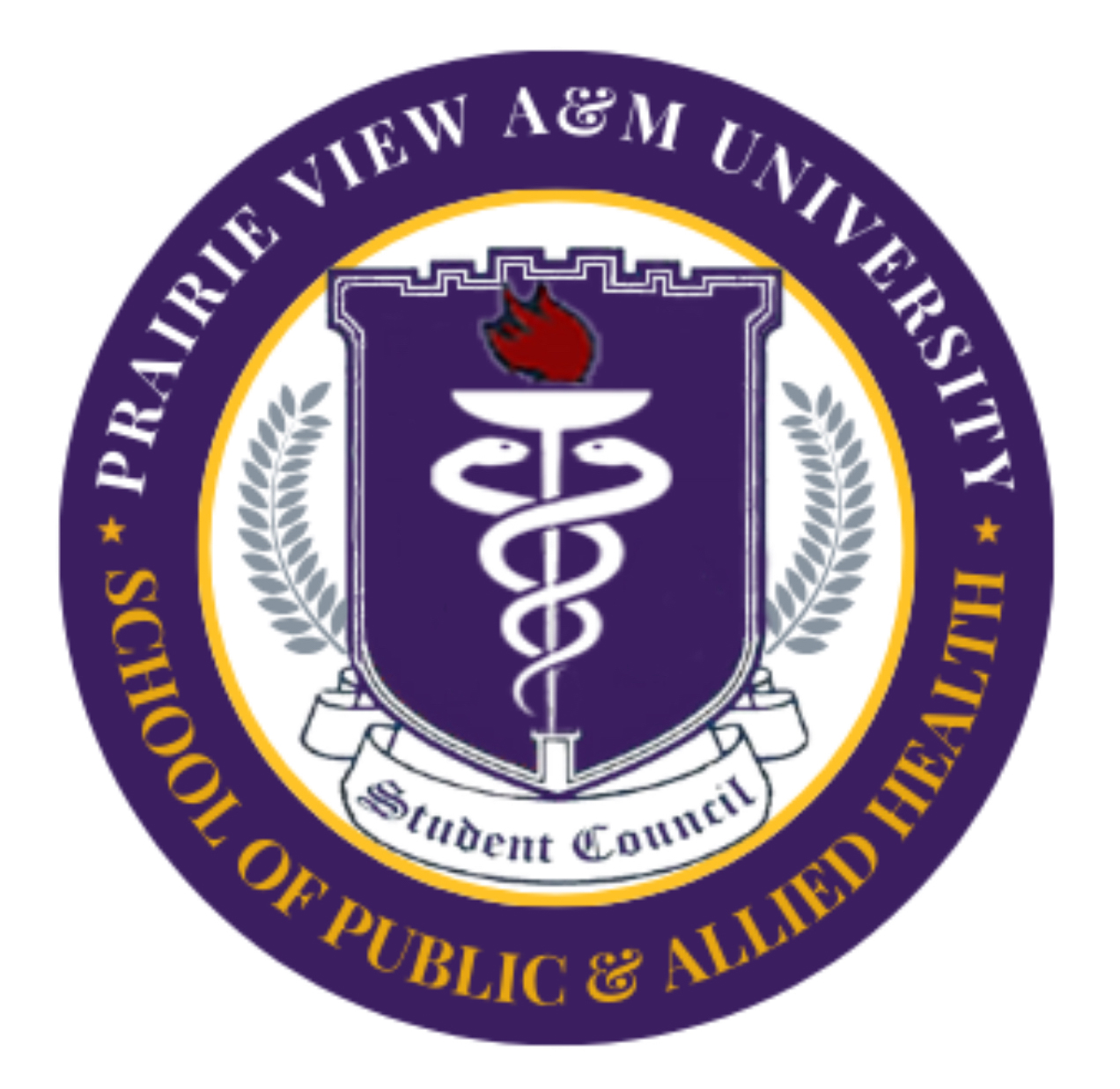 School of Public and Allied Health Student Council logo