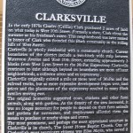 Clarksville marker