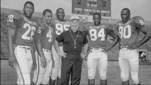 Michigan State football integration