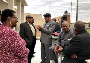 More than a dozen of the first African-American students admitted to Texas A&amp;M gathered on the university campus as honored guests for the 2017 Black Former Students Network Reunion on Friday. (Steve Kuhlmann/The Eagle)
