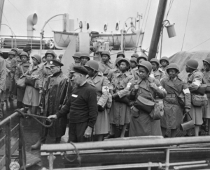 African-American U.S. Army nurses arrive in Europe in 1944. (Bettmann/Getty Images)