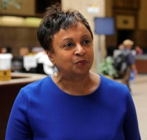Carla Hayden, in an April 2015 file image, is confirmed by the Senate on Wednesday, July 13, 2016, to head the Library of Congress. Hayden is the longtime leader of Baltimore's library system. (Barbara Haddock Taylor/Baltimore Sun/TNS)