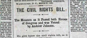 Civil Rights act 1866
