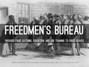 freedmen's bureau