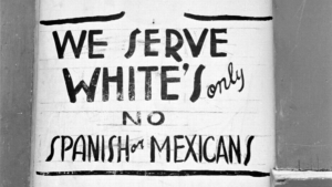 Juan Crow sign