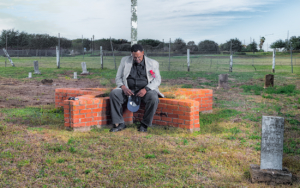 reginald moore at cemetery
