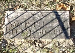Sam McCulloch grave site