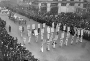 suffragist parade