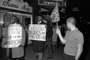 voting rights protest