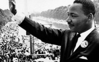 Martin Luther King waiving