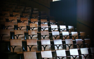 A picture of classroom seating.