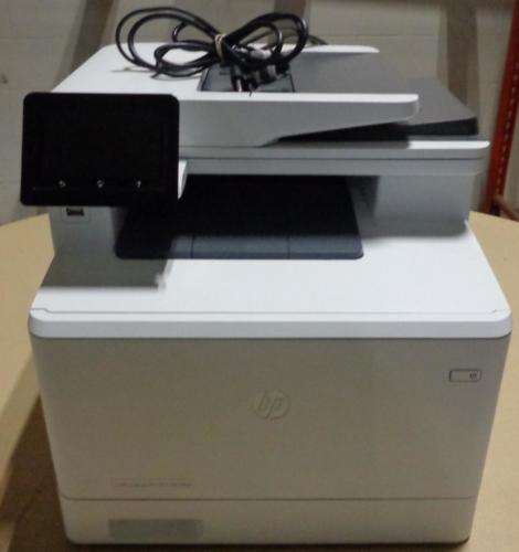 (1 Printer) HP LASERJET PRO M477fnw Model No. HP410A
