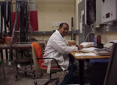 Portrait of Aaron May, Graduate Student