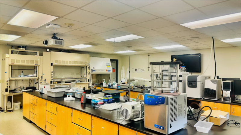 The UMA's BSL-2 Lab, supervised and operated by Dr. Naznin Sultana.