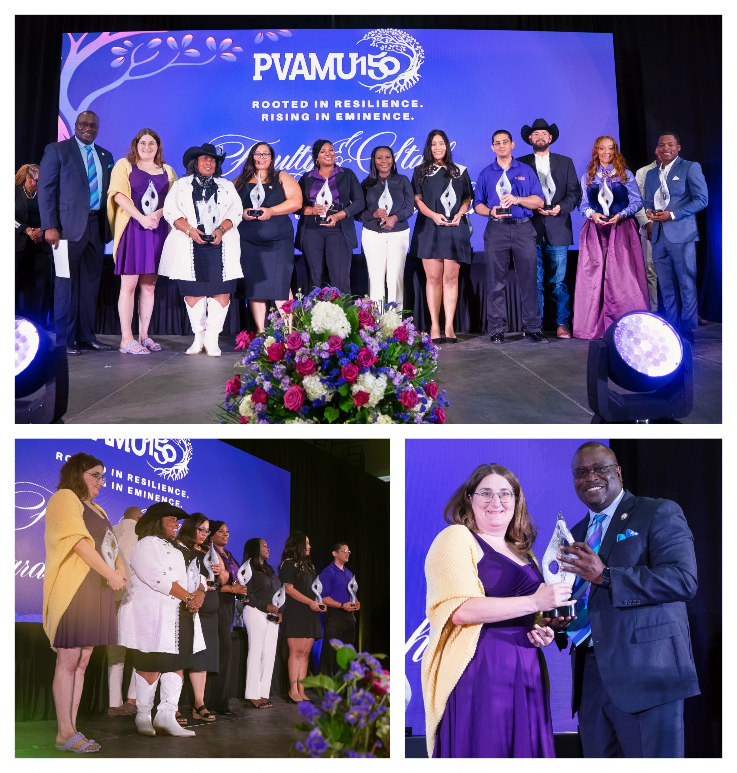 The UMA's Medical Librarian, Ms. Tenley Sablatzky, was awarded the Initiative and Creativity award during the 2026 PVAMU Faculty & Staff Awards ceremony.