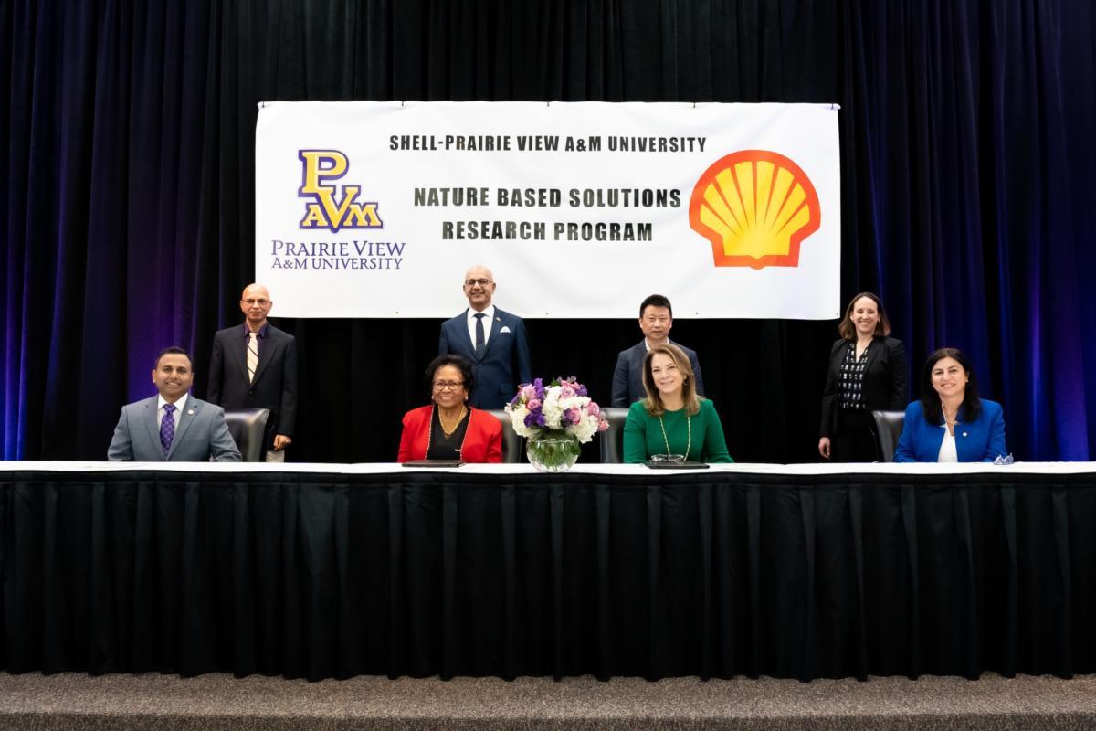 Shell - PVAMU Research Agreement Signing Ceremony 