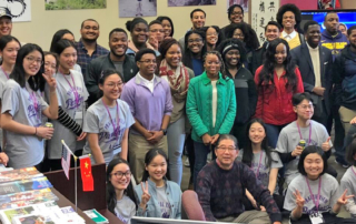 Chinese students visit PVAMU.