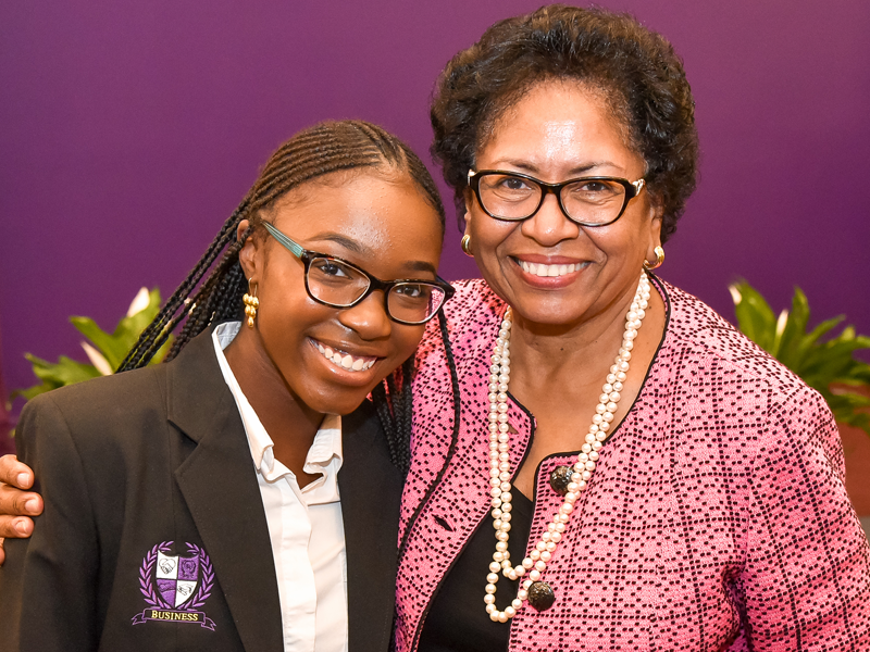 Pre Business Ceremony Recognizes Student Progress PVAMU Home