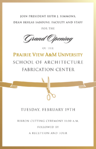 Ribbon Cutting Announcement