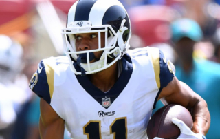 KhaDarel Hodge of the LA Rams