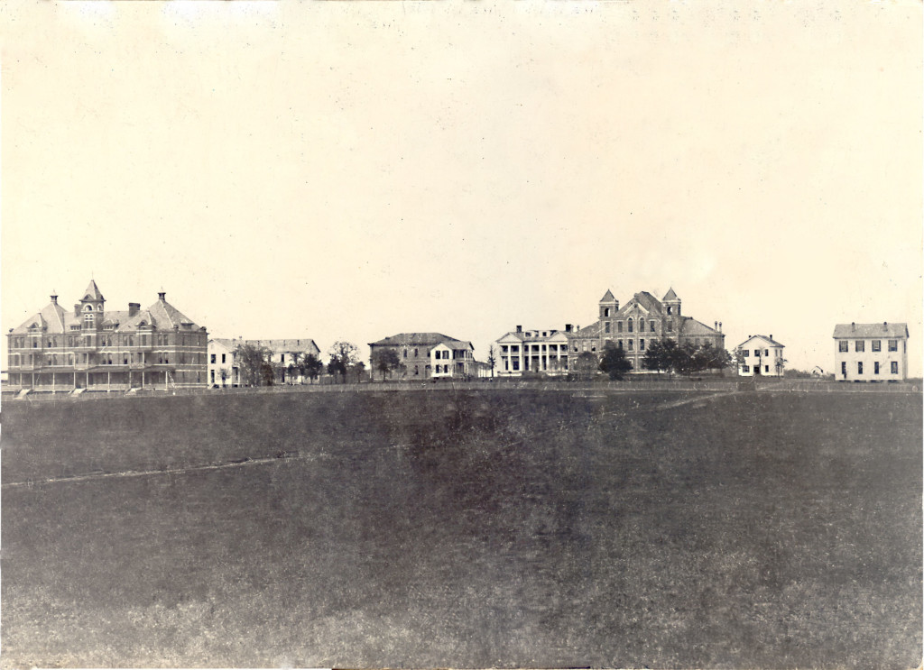Campus Bird's Eyeview Early 1900s