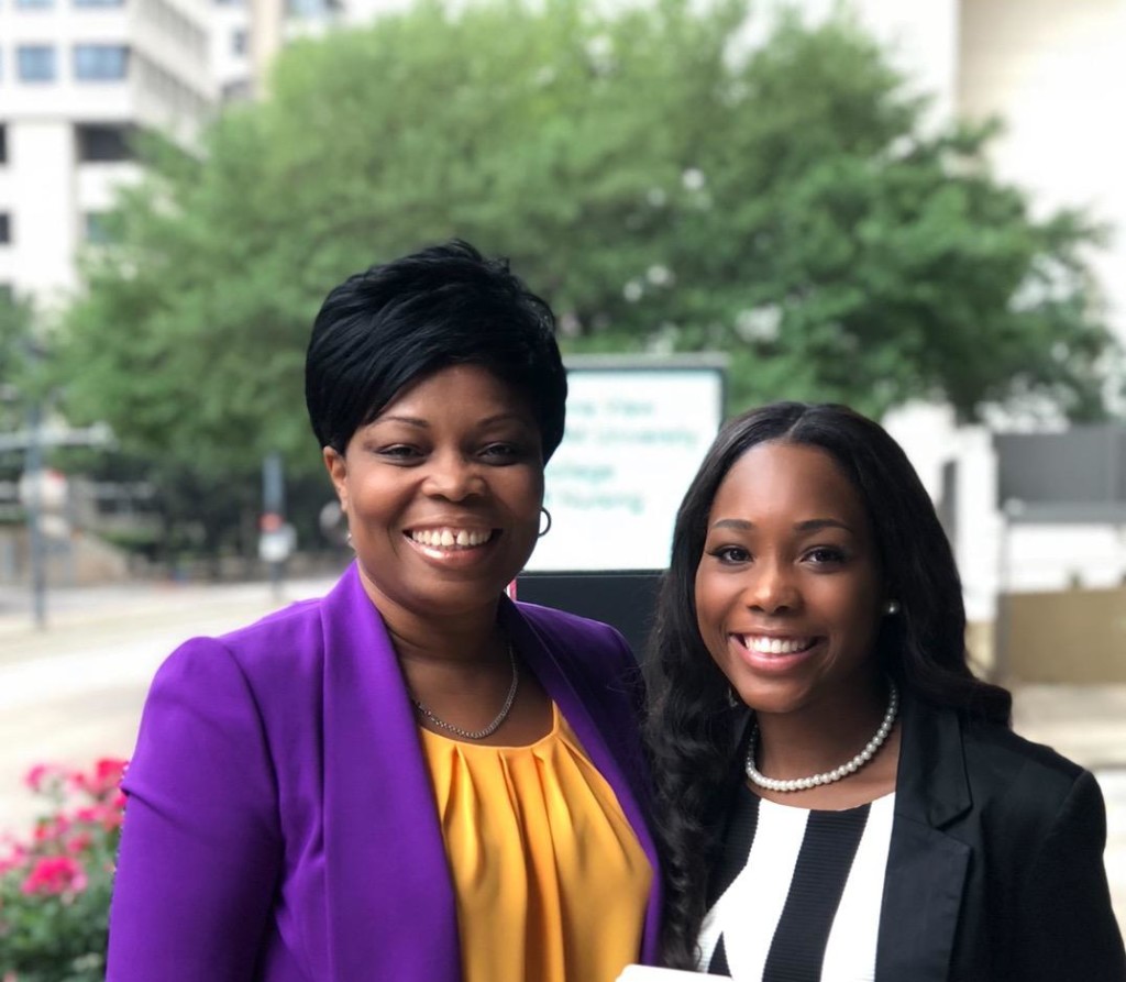 Andrea McDonald, Ph.D., and daughter