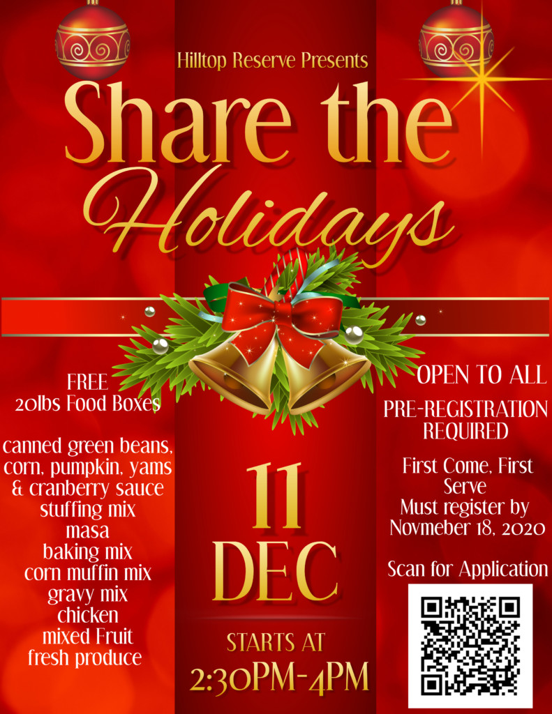 Share The Holidays Flyer