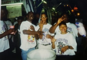 Yolanda And Fellow Marching Storm Band Members
