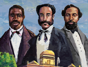 Walter Moses Burton, George Ruby, And Matthew Gaines