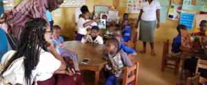 Students in Africa