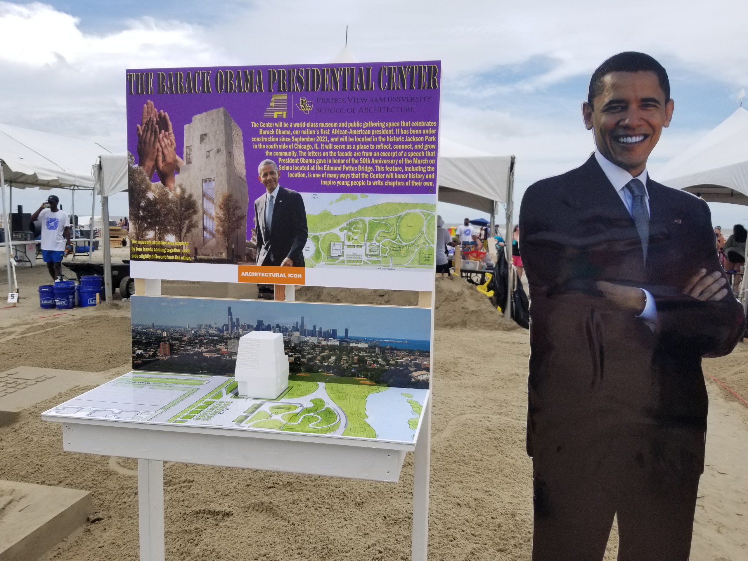 Sandcastle Design Competition 2022 Design Theme Is President Obama's Presidential Center