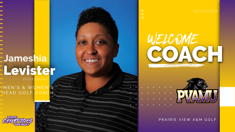 Jameshia Levister named head womens, mens golf coach at PVAMU PVAMU Home picture