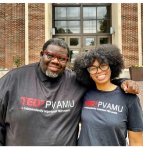 Dr. Quincy C. Moore III and Jasmine Jeffries