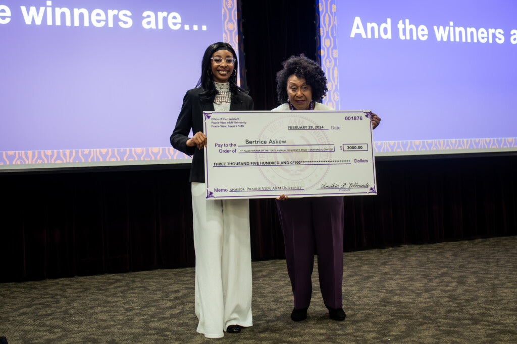 PVAMU’s 10th Annual Essay and Oratory Contest Winners
