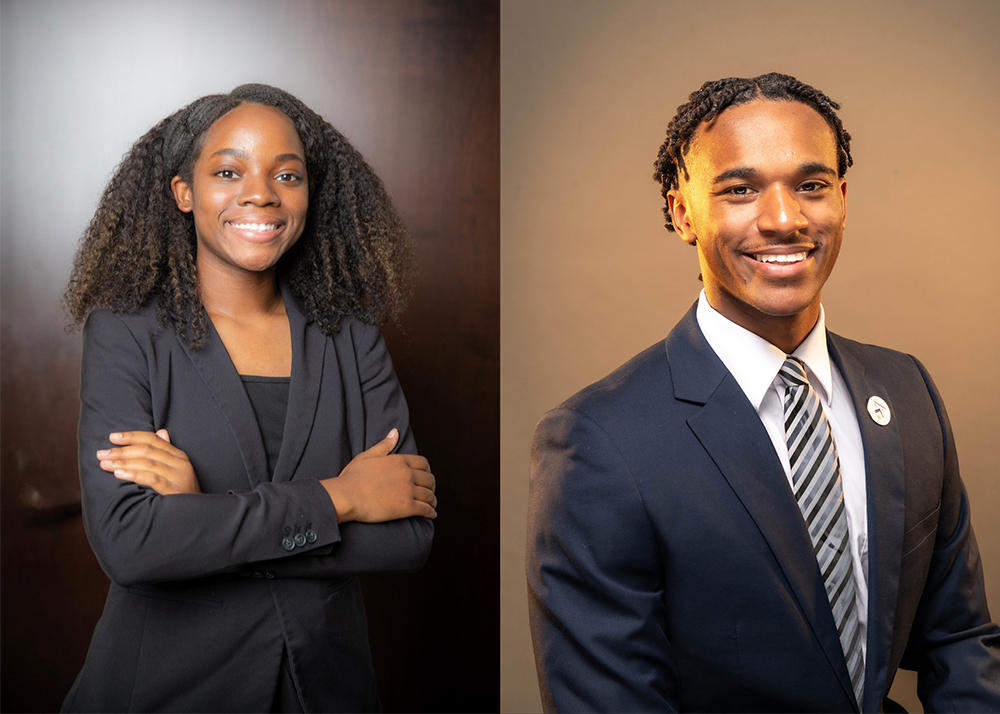 Anisa Cole and Keeland Harville