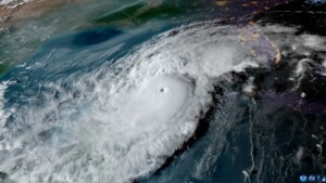 Image of Hurricane Milton from NOAA's GOES-16 satellite on Oct. 8, 2024. (Image credit: NOAA)