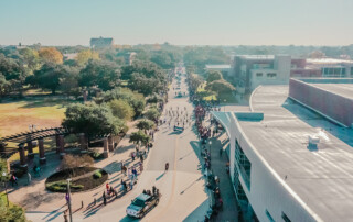 PVAMU Campus during homecoming