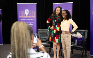 Greene And PVAMU Student