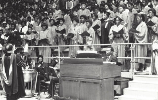 PVAMU's choir in the 1980s