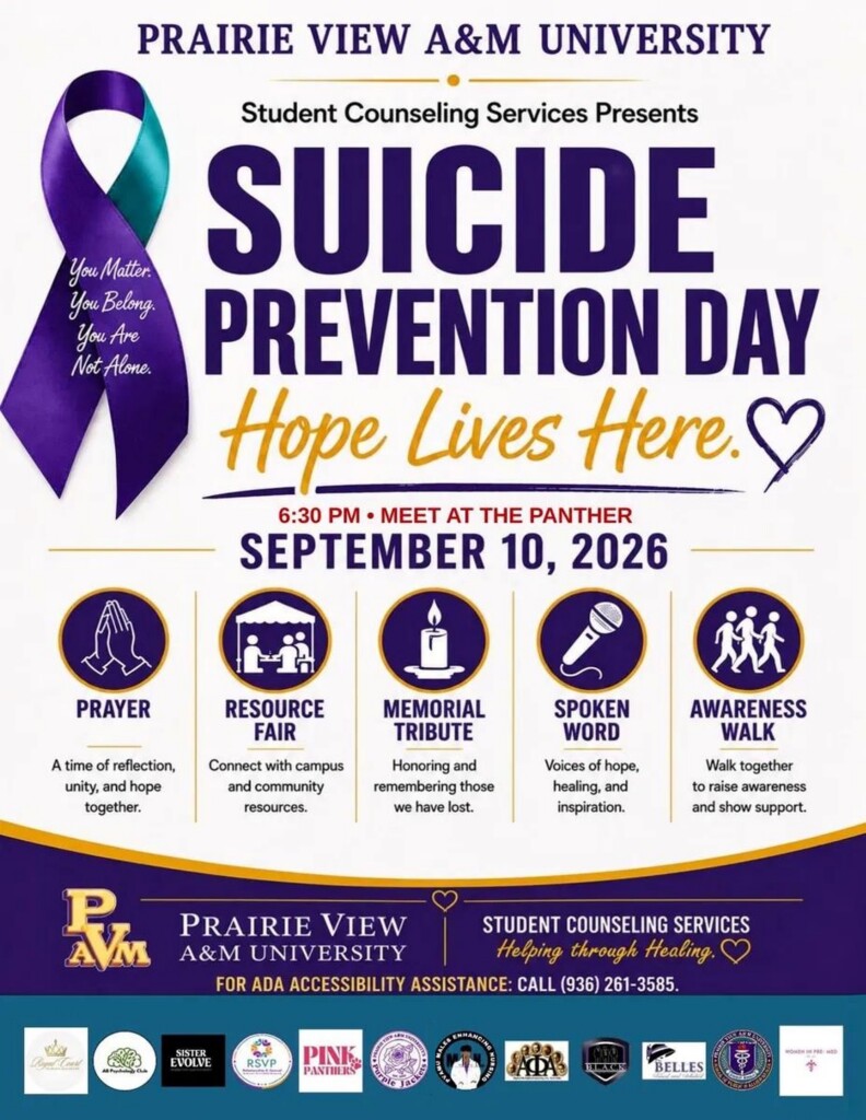 suicide prevention day flyer