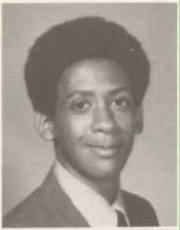 Cecil's high school graduation photo in 1972