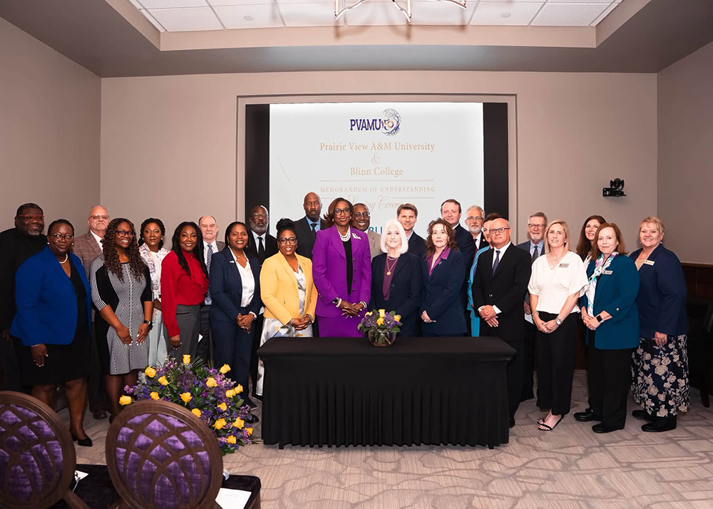 Two institutions, one student journey: PVAMU and Blinn launch new co-enrollment pathway