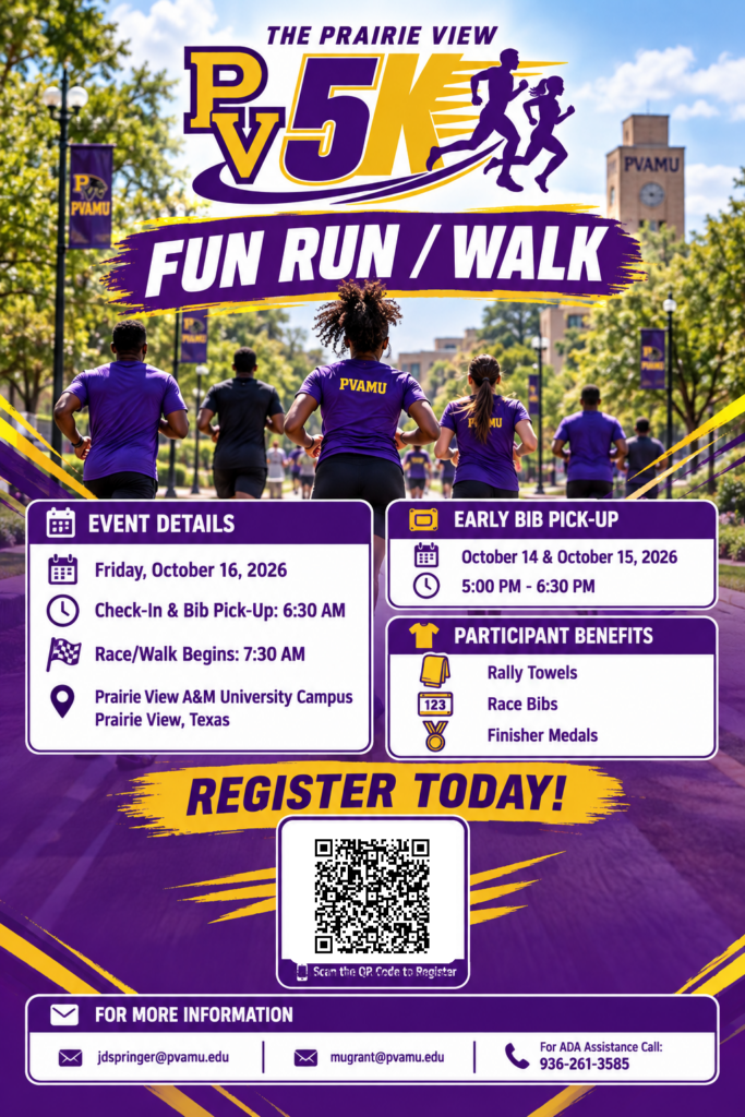 PV 5K Run Walk flyer